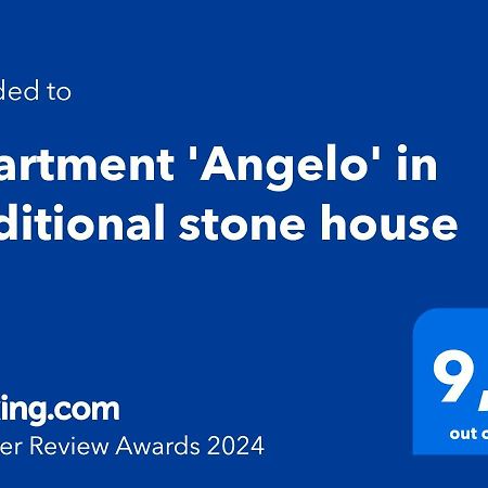 Apartment 'Angelo' In Traditional Stone House Slime Exterior foto